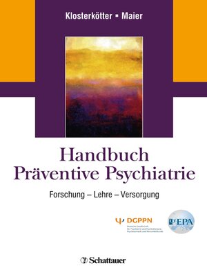 cover image of Handbuch Präventive Psychiatrie